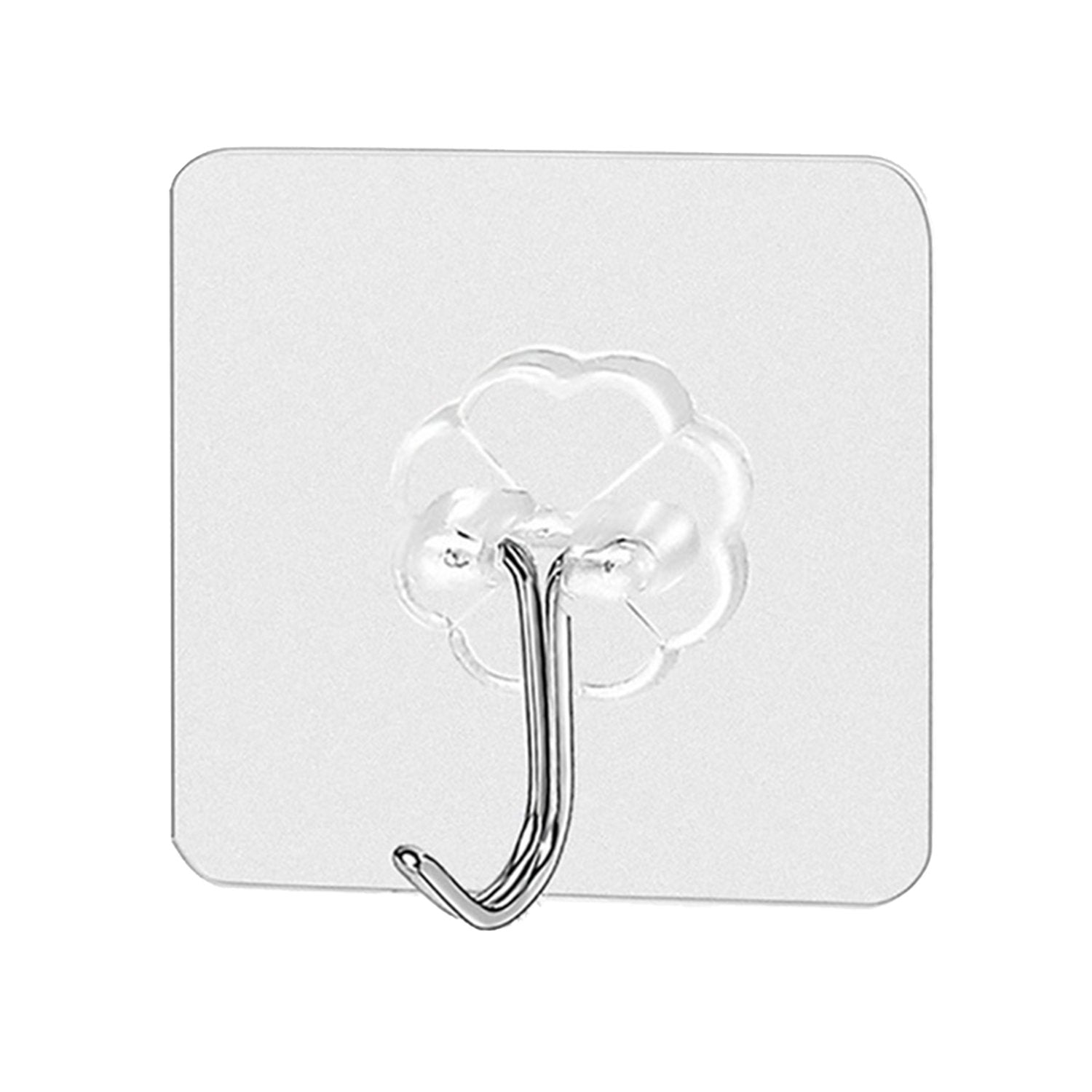 Multipurpose adhesive hooks made of stainless steel for secure hanging Multipurpose adhesive hooks made of stainless steel for secure hanging
